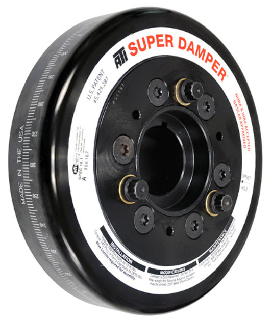 ATI Damper - 7.074in - Aluminum - 2020+ Supra / 2019+ Z4 - B58 - Dry Sump - 6 Groove - armamenter