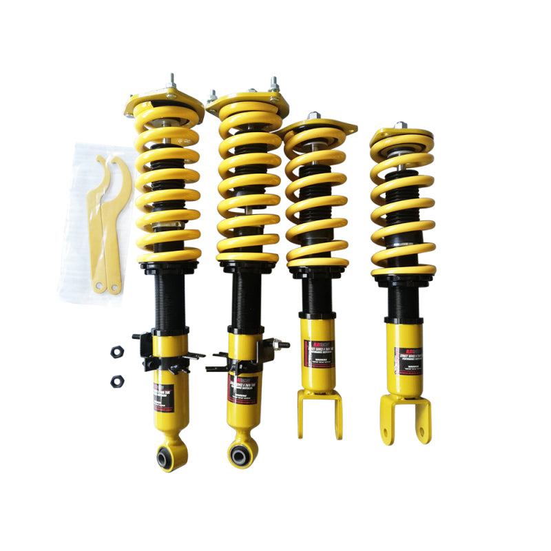 BLOX Racing 2009+ Nissan G37/370Z - Non-Adjustable Damping Street Series II Coilovers - armamenter