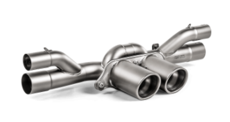 Akrapovic 2018 Porsche 911 GT3 (991.2) Slip-On Race Line (Titanium) w/o Tail Pipe Set - armamenter