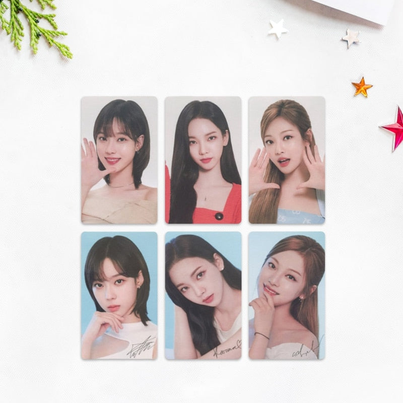 8PCS/Set Kpop Aespa LOMO Cards Photo Cards Personal WINTER KARINA NINGNING Album Photocards For Fans Collection Photocards Gift - armamenter