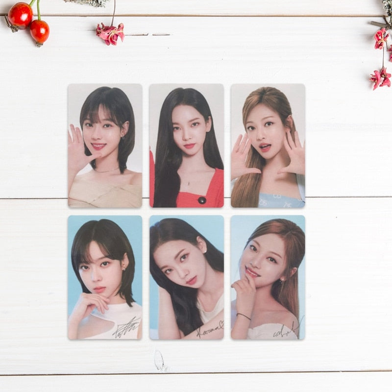 8PCS/Set Kpop Aespa LOMO Cards Photo Cards Personal WINTER KARINA NINGNING Album Photocards For Fans Collection Photocards Gift - armamenter