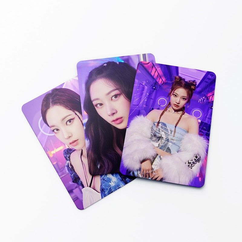 54PCS/Set Kpop Aespa Girls Groups LOMO Cards High Quality Photo Album Photo Cards For Fans Collection Photocards Gift - armamenter