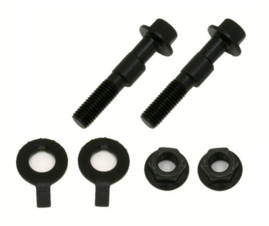 BMR 05-14 S197 Mustang Front Camber Bolts (2 Degree Offset) - Black - armamenter