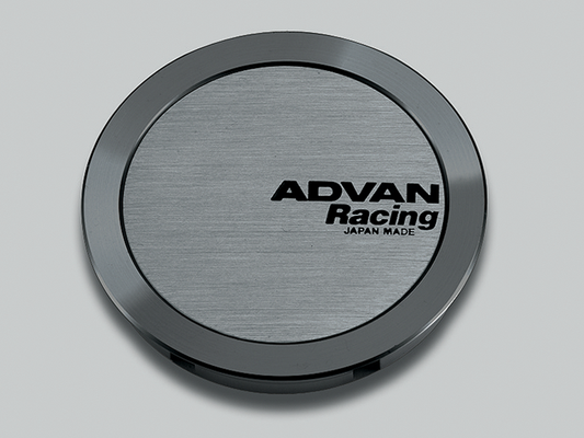 Advan 63mm Full Flat Centercap - Hyper Black - armamenter