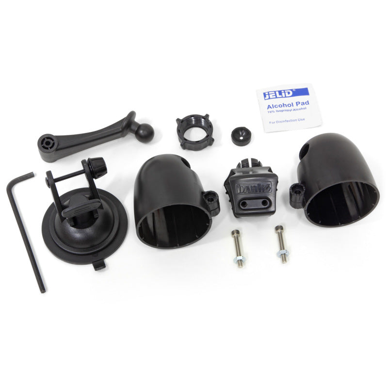 Banks Power Dual Gauge Pod Suction Mount For iDash 1.8 And 52mm Gauges - armamenter