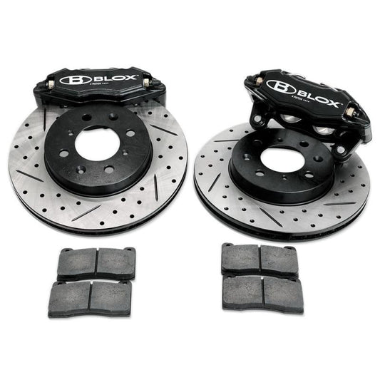 BLOX Racing 92-95 Honda Civic Tuner Series Front Brake Upgrade Kit - armamenter