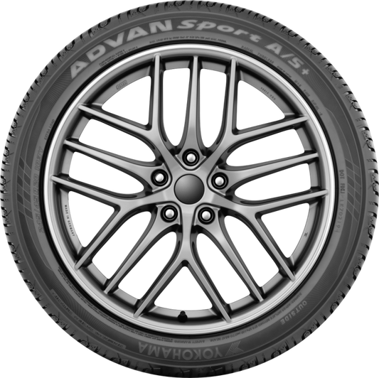 Yokohama Advan Sport A/S+ Tire - 255/35R19 96Y