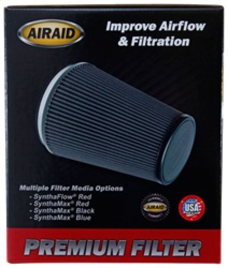 Airaid Universal Air Filter - Cone 6 x 7 1/4 x 5 x 9 - Blue SynthaMax - armamenter