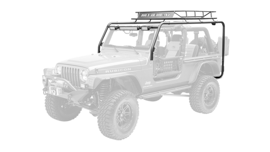 Body Armor 4x4 97-06 Jeep Wrangler TJ Cargo Roof Rack Box 1 Of 2 - armamenter