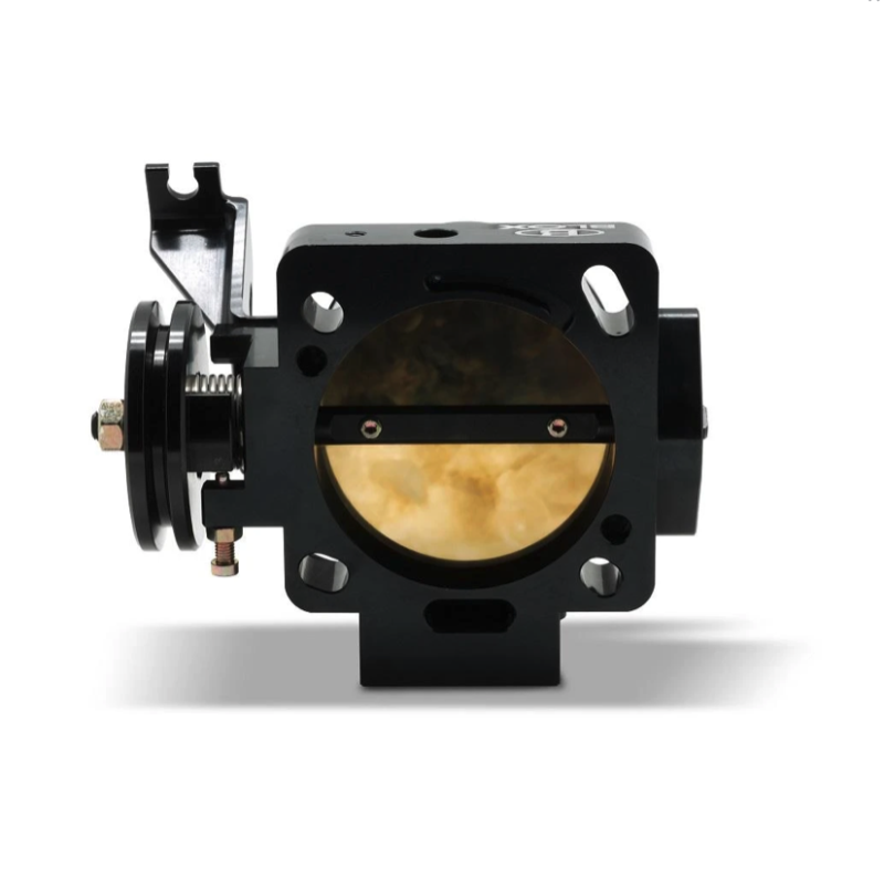 BLOX Racing 72mm Billet Throttle Body - Anodized Black - armamenter