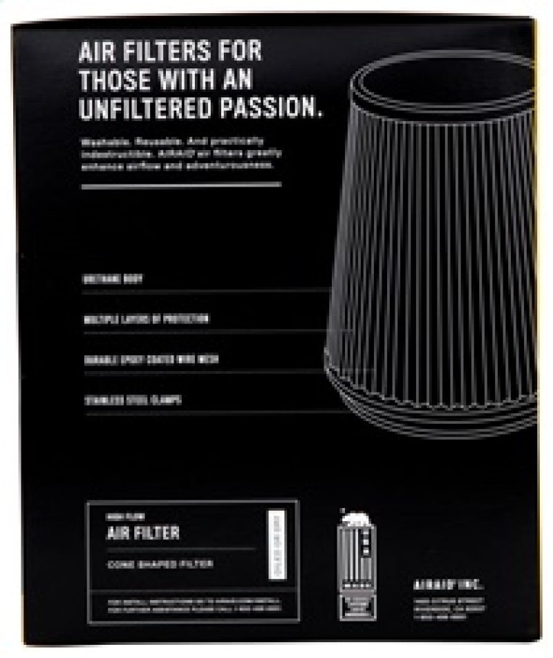 Airaid Replacement Filter Element for 3in Concept II - Dry / Red Media - armamenter