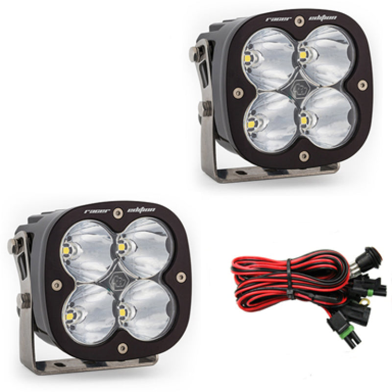 Baja Designs XL Racer Edition High Speed Spot Pair LED Light Pods - Clear - armamenter