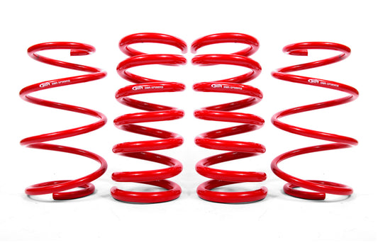 BMR 15-20 Ford Mustang S550 Lowering Spring Kit (Set Of 4) - Red - armamenter