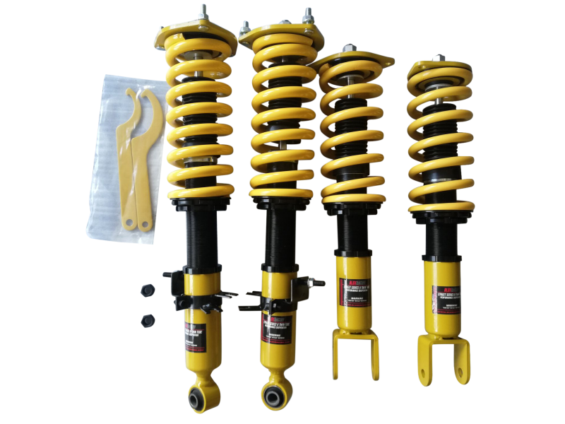 BLOX Racing 02-05 Rsx/01-05 Civic- Non-Adjustable Damping Street Series II Coilovers - armamenter