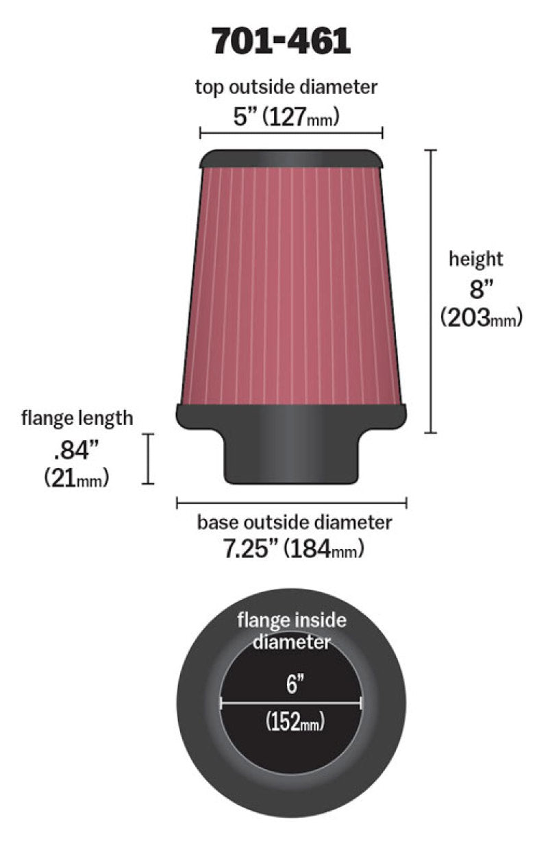 Airaid Kit Replacement Filter - armamenter