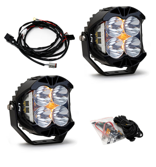 Baja Designs LP4 Pro Spot LED - Clear (Pair) - armamenter