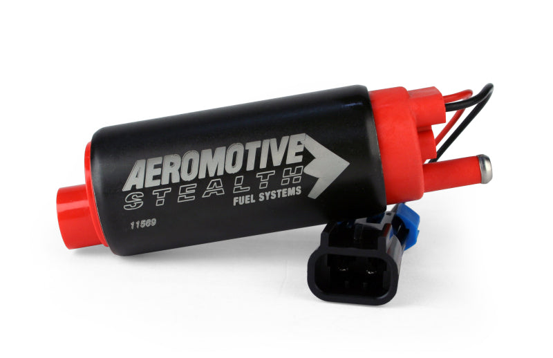 Aeromotive 340 Series Stealth In-Tank E85 Fuel Pump - Center Inlet - Offset (GM applications) - armamenter