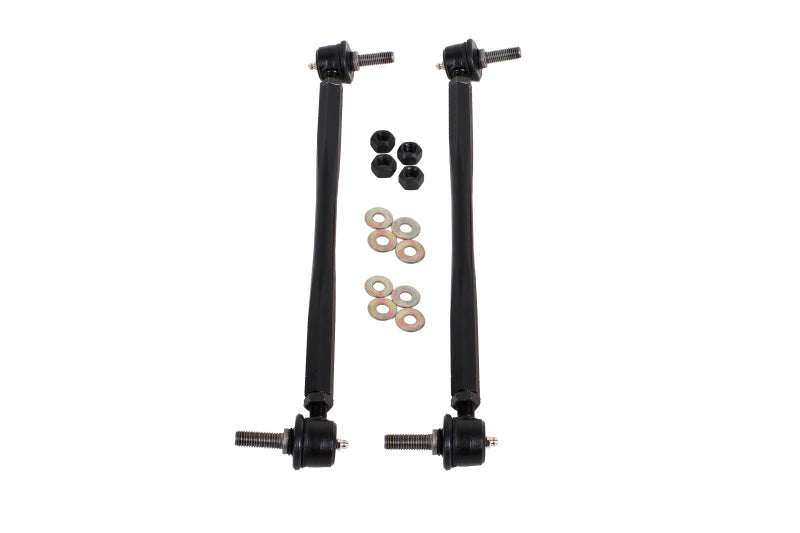 BMR 12-15 5th Gen Camaro Front Sway Bar End Link Kit - Black - armamenter