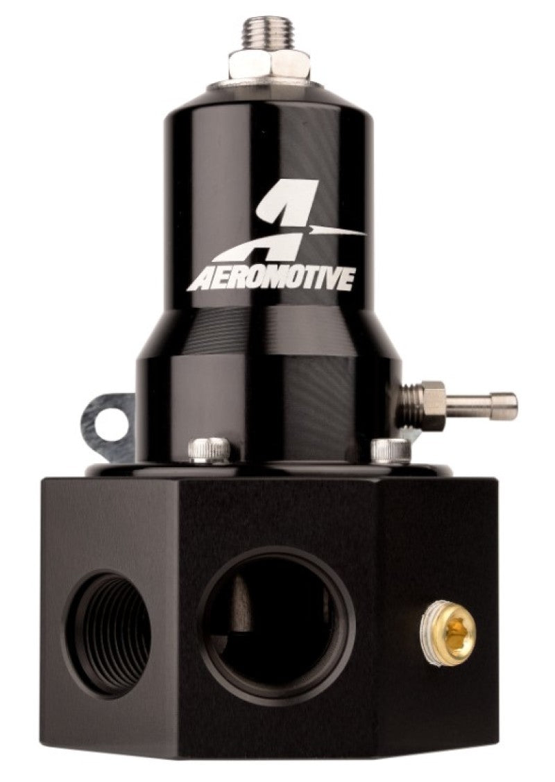 Aeromotive Adjustable Fuel Pressure Regulator 30-120PSI .313 Valve -3x -8 / 1x -10 Inlet -10 Return - armamenter