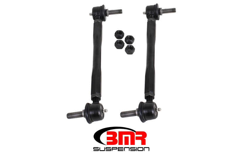 BMR 05-14 S197 Mustang Front Sway Bar End Link Kit - Black - armamenter