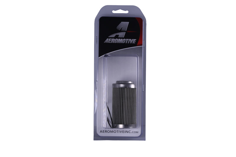 Aeromotive Replacement 100 Micron SS Element (for 12304/12307/12324 Filter Assemby) - armamenter