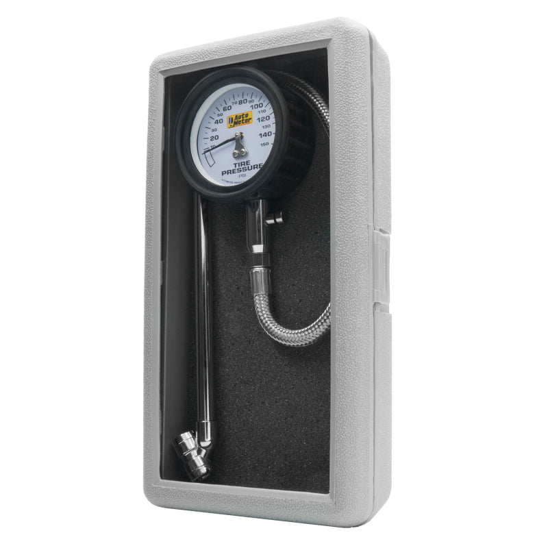 Autometer 150 PSI Analog Tire Pressure Gauge - armamenter