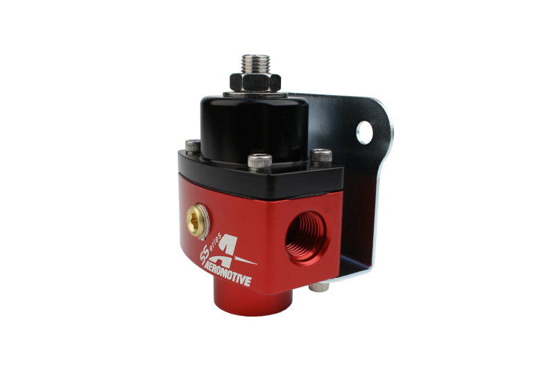 Aeromotive Carbureted Adjustable Regulator - Billet 2-Port AN-6 - armamenter