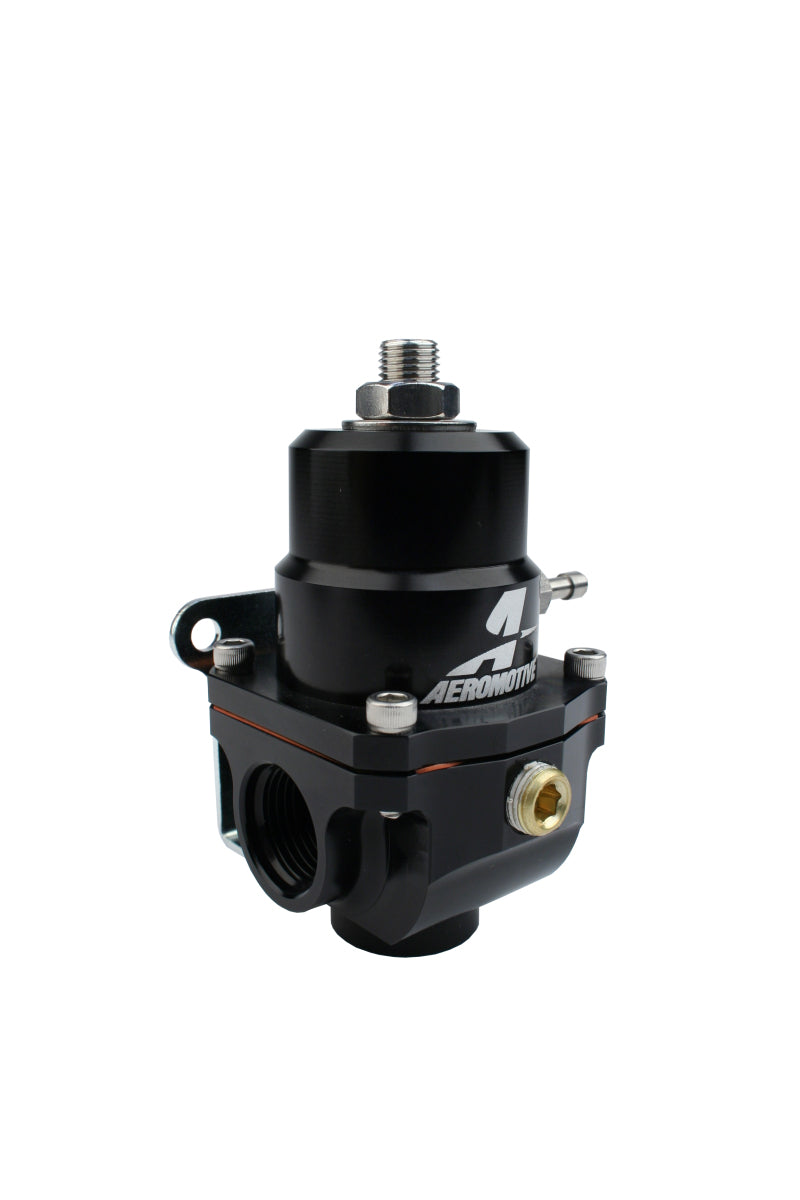 Aeromotive Adjustable Regulator - 35-75PSI - .188 Valve - (2) -08 Inlets/-08 Return - armamenter