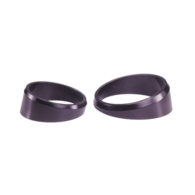 Autometer or Autogage 2-1/16in Black Angle Rings -- 3 Pack - armamenter