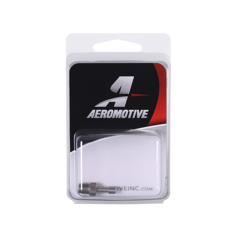 Aeromotive 1/16in NPT to 5/32in Hose Barb SS Vacuum/Boost Fitting - armamenter