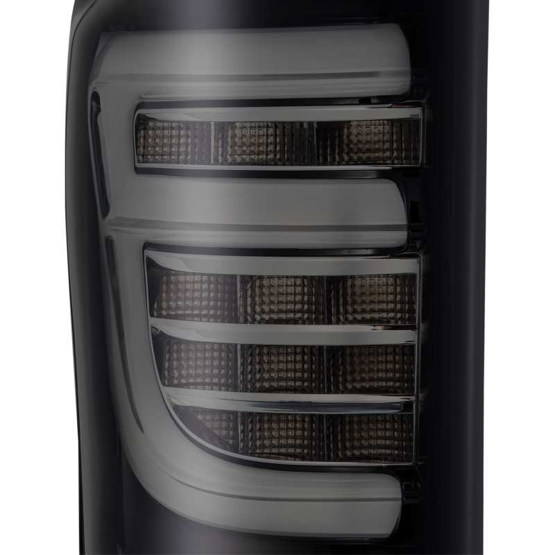 AlphaRex 15-17 Ford F-150 (Excl Models w/Blind Spot Sensor) PRO-Series LED Tail Lights Jet Black - armamenter