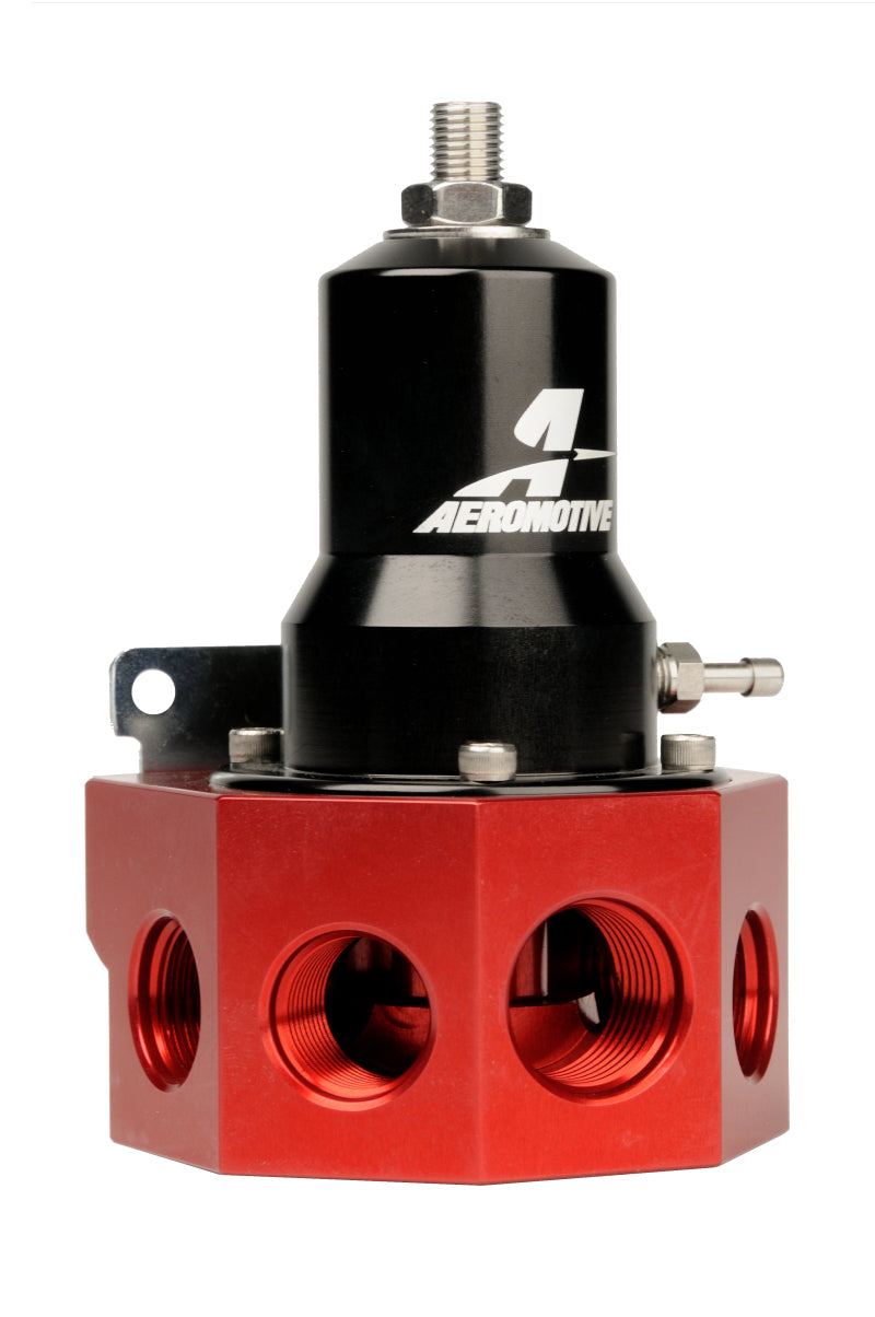 Aeromotive Regulator - 30-120 PSI - .500 Valve - 4x AN-08 and AN-10 inlets / AN-10 Bypass - armamenter