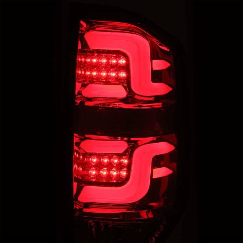 AlphaRex 14-20 Toyota Tundra PRO-Series LED Tail Lights Red Smoke - armamenter