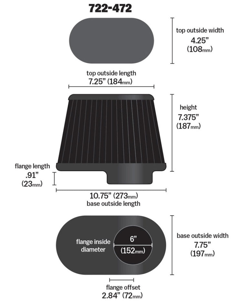 Airaid Kit Replacement Filter - armamenter