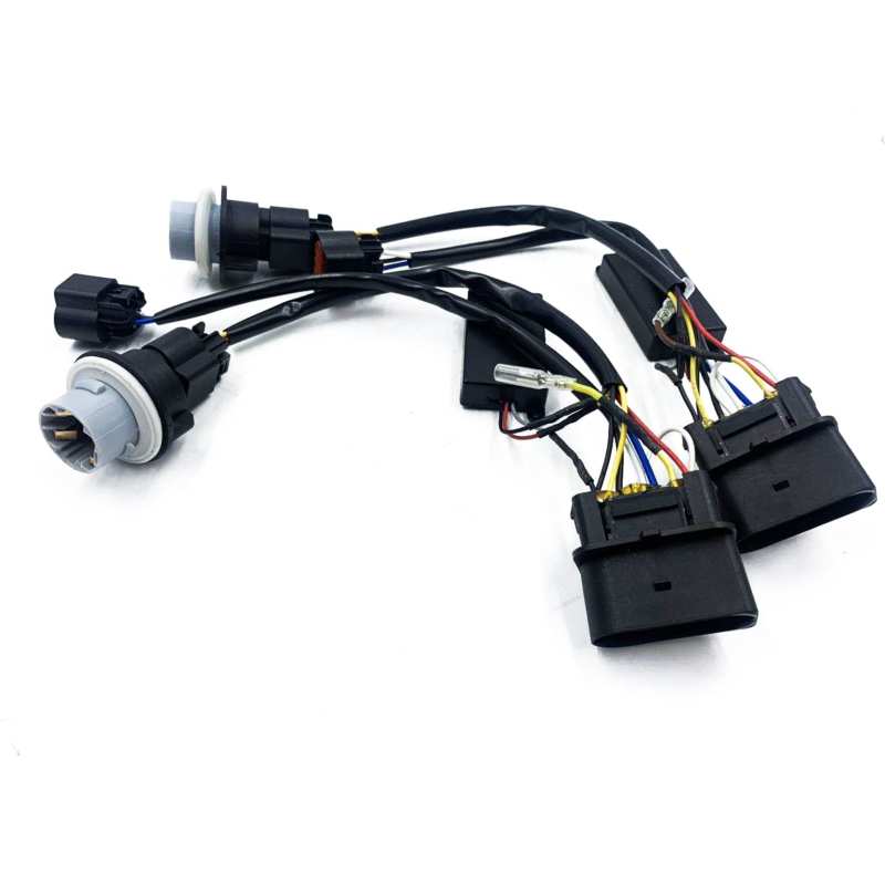 AlphaRex 13-18 Ram 1500 Wiring Adapter Stock Proj Headlight to AlphaRex Headlight Converters - armamenter