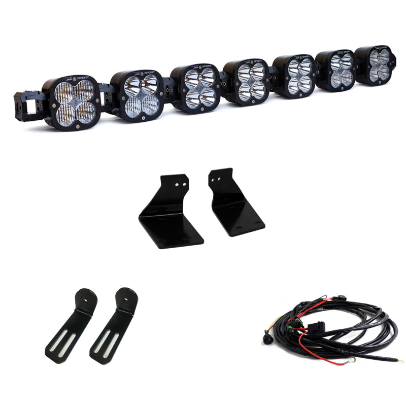 Baja Designs 2020+ Ford Super Duty 7 XL Linkable Light Kit - armamenter