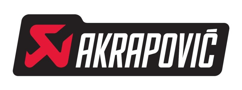 Akrapovic Logo Sticker - Front Adhesive 40 X 11.5 cm - armamenter