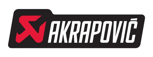 Akrapovic Logo Sticker - Front Adhesive 40 X 11.5 cm - armamenter