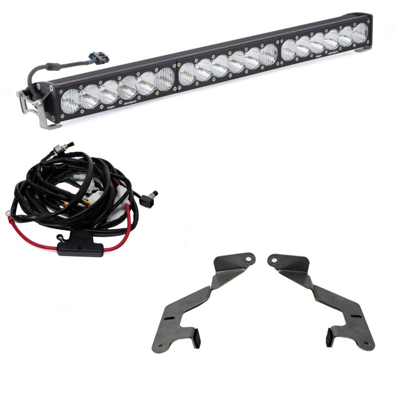 Baja Designs 2014+ Tundra 30in Grill LED Light Bar For Toyota Tundra OnX6+ Kit - armamenter