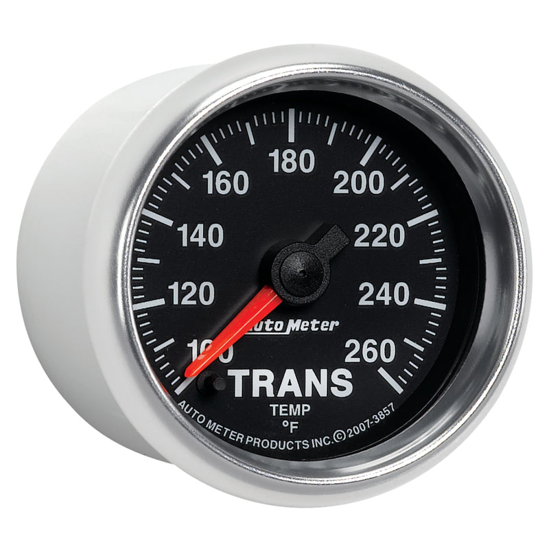 Autometer GS 100-260 degree Electronic Trans Temperature Gauge - armamenter