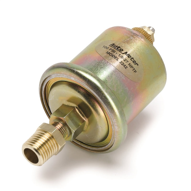 Autometer Replacement 100psi Oil Pressure Sender - armamenter