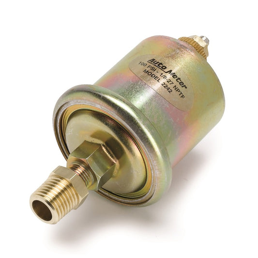 Autometer Replacement 100psi Oil Pressure Sender - armamenter