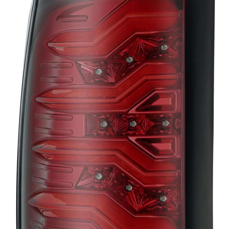 AlphaRex 09-18 Dodge Ram 1500 PRO-Series LED Tail Lights Red Smoke - armamenter