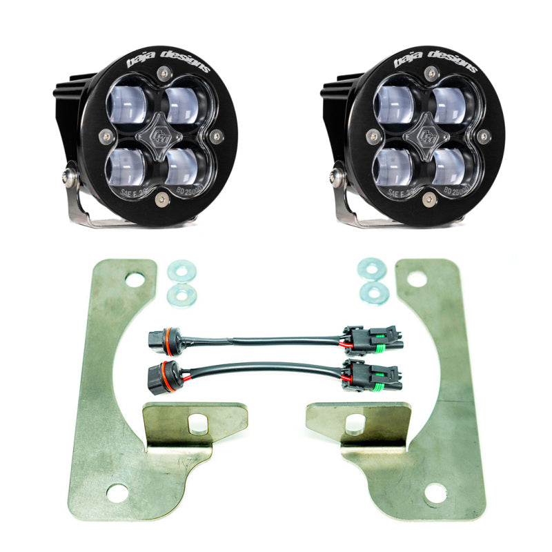 Baja Designs 18+ Wrangler JL Rubicon Squadron-R Fog Light & Fog Pocket Kit - armamenter