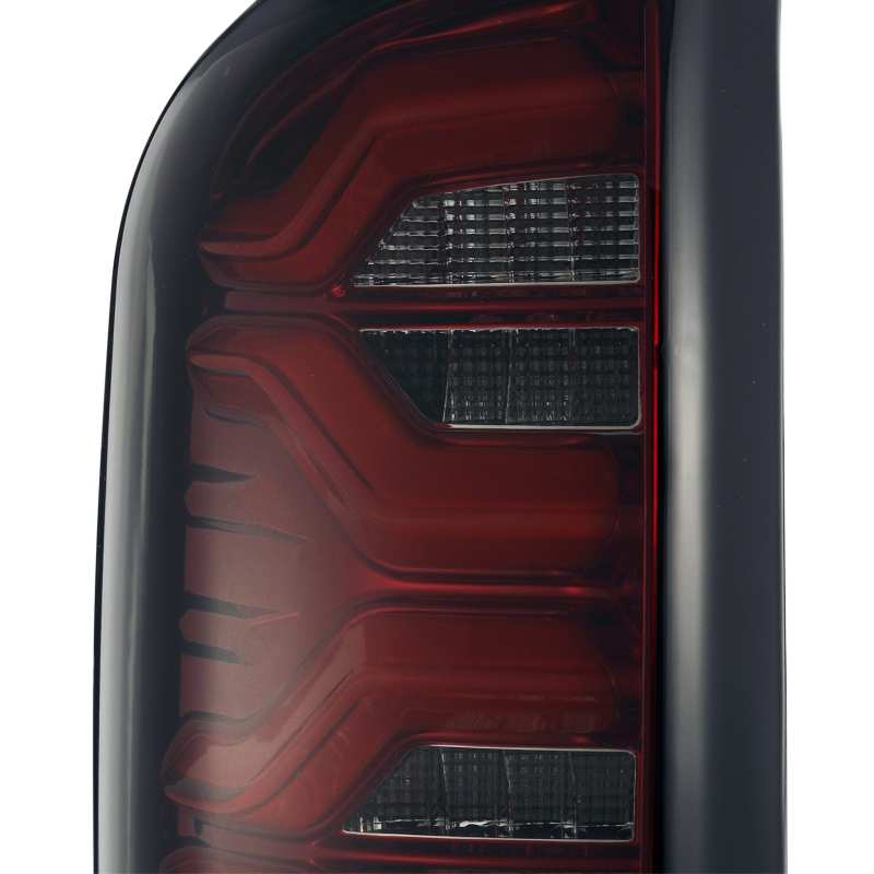 AlphaRex 16-20 Toyota Tacoma PRO-Series LED Tail Lights Red Smoke - armamenter