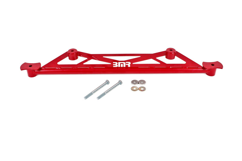 BMR 16-17 6th Gen Camaro Rear Of Rear Cradle Brace - Red - armamenter