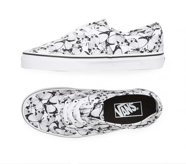VANS | AUTHENTIC (BUTTERFLY) TRUE | WHITE / BLACK - armamenter