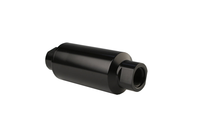 Aeromotive In-Line Filter - AN-10 - Black - 10 Micron - armamenter