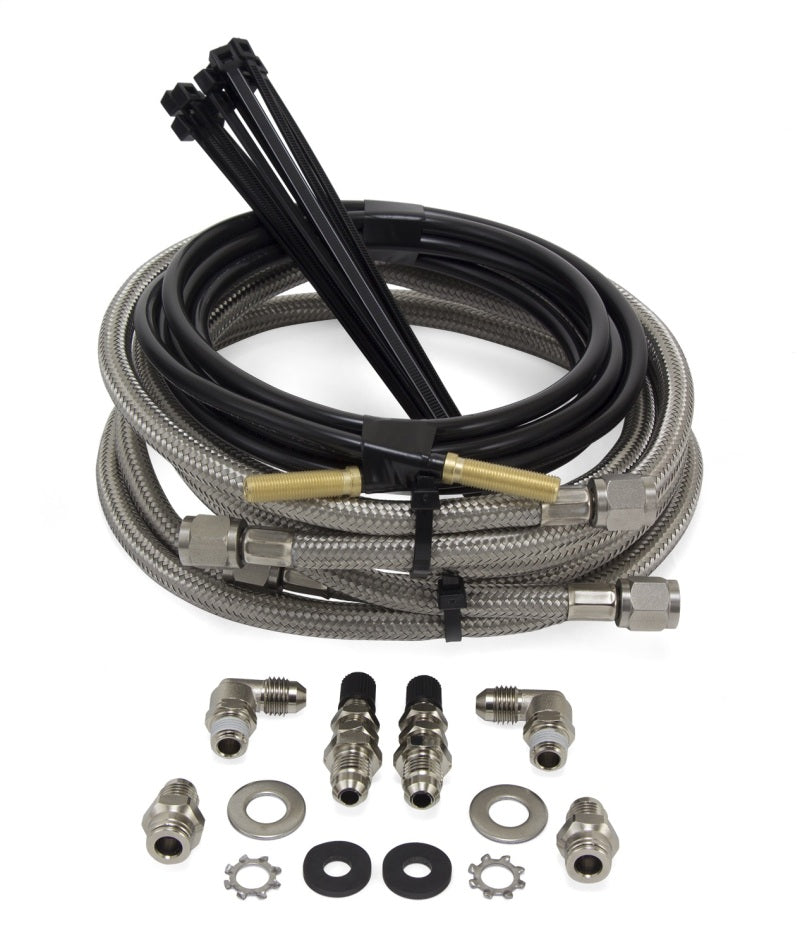 Air Lift Loadlifter 5000 Ultimate Plus Stainless Steel Air Line Upgrade Kit - armamenter