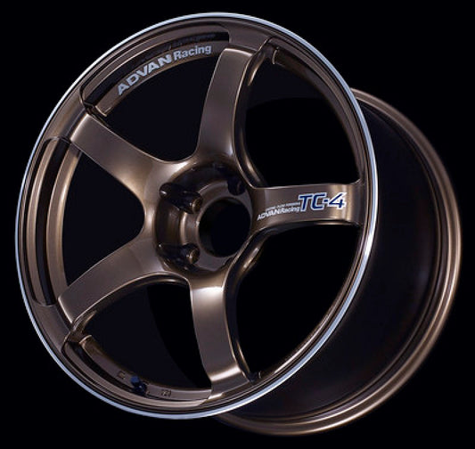 Advan TC4 18x9.5 +45mm 5-114.3 Umber Bronze and Ring Wheel - armamenter